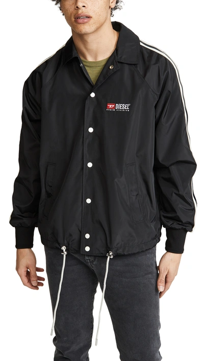 Diesel J-akito Jacket In Black | ModeSens