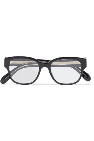 Givenchy Square-frame Acetate Optical Glasses In Black