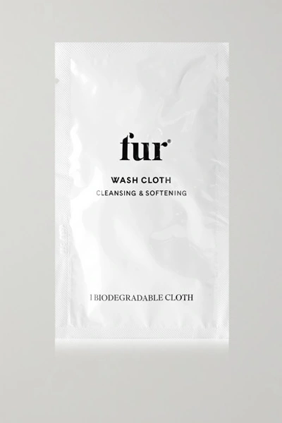 Fur Wash Cloth X 18 In Colourless