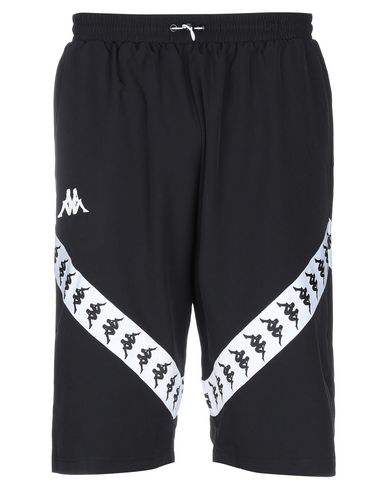 black kappa shorts