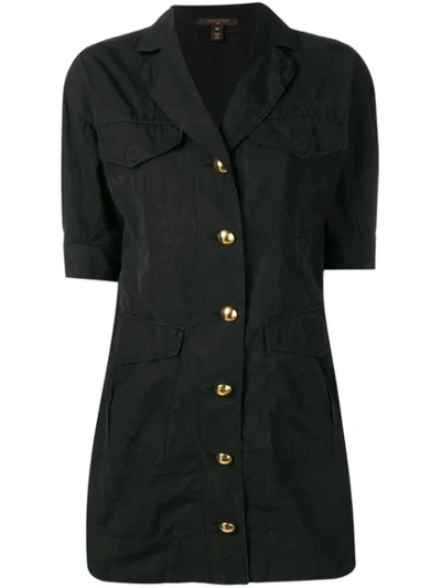 Pre-owned Louis Vuitton 2000's A-line Mini Dress - Black
