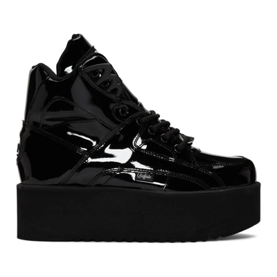 Junya Watanabe Black Buffalo London Edition Rising Towers High Sneakers