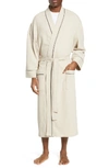 Majestic Waffle Knit Robe In Sand