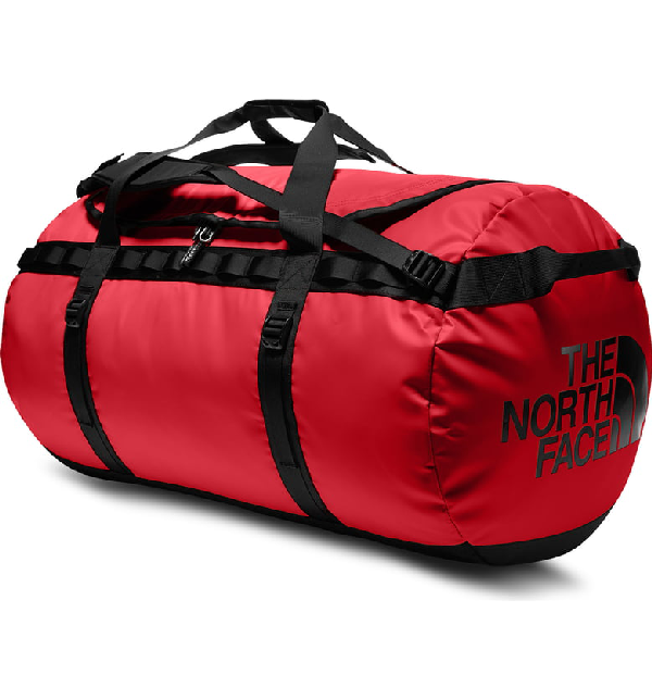 The North Face Base Camp Xl Duffle Bag In Red/ Black ModeSens