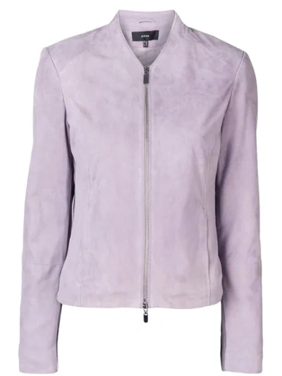 Arma Zipped Jacket In Purple