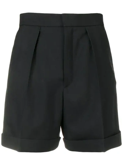 Saint Laurent Tailored Shorts In Black