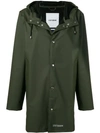 Stutterheim Stockholm Raincoat In Green