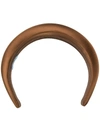 Prada Wide Headband In Brown