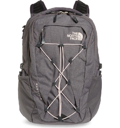 The North Face Borealis Backpack Grey In Grey Heather Pink ModeSens