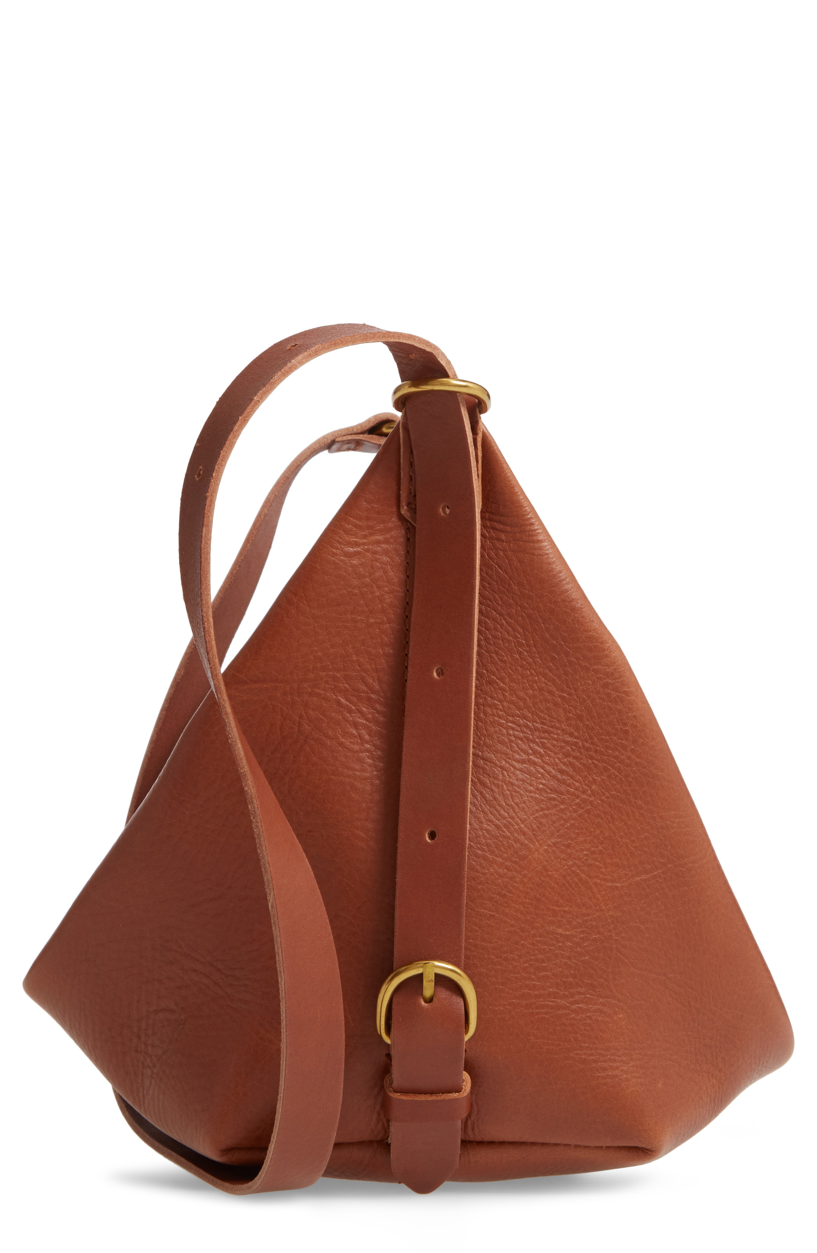 the leather sling bag