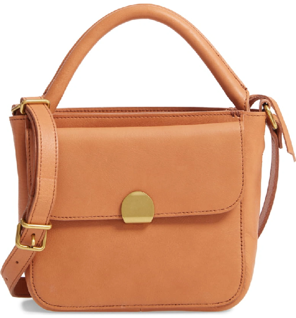 Madewell Bags The Mini Abroad Leather Crossbody Bag Madewell Mini