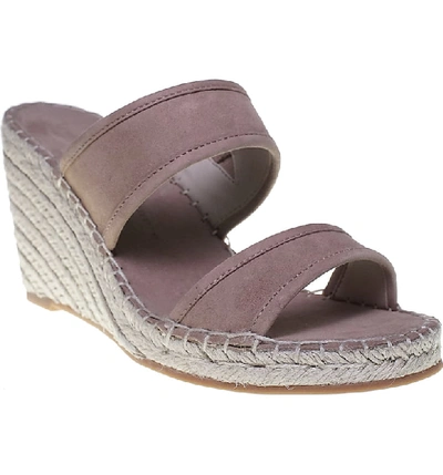 Cupcakes And Cashmere Nalene Wedge Sandal In Birch Suede