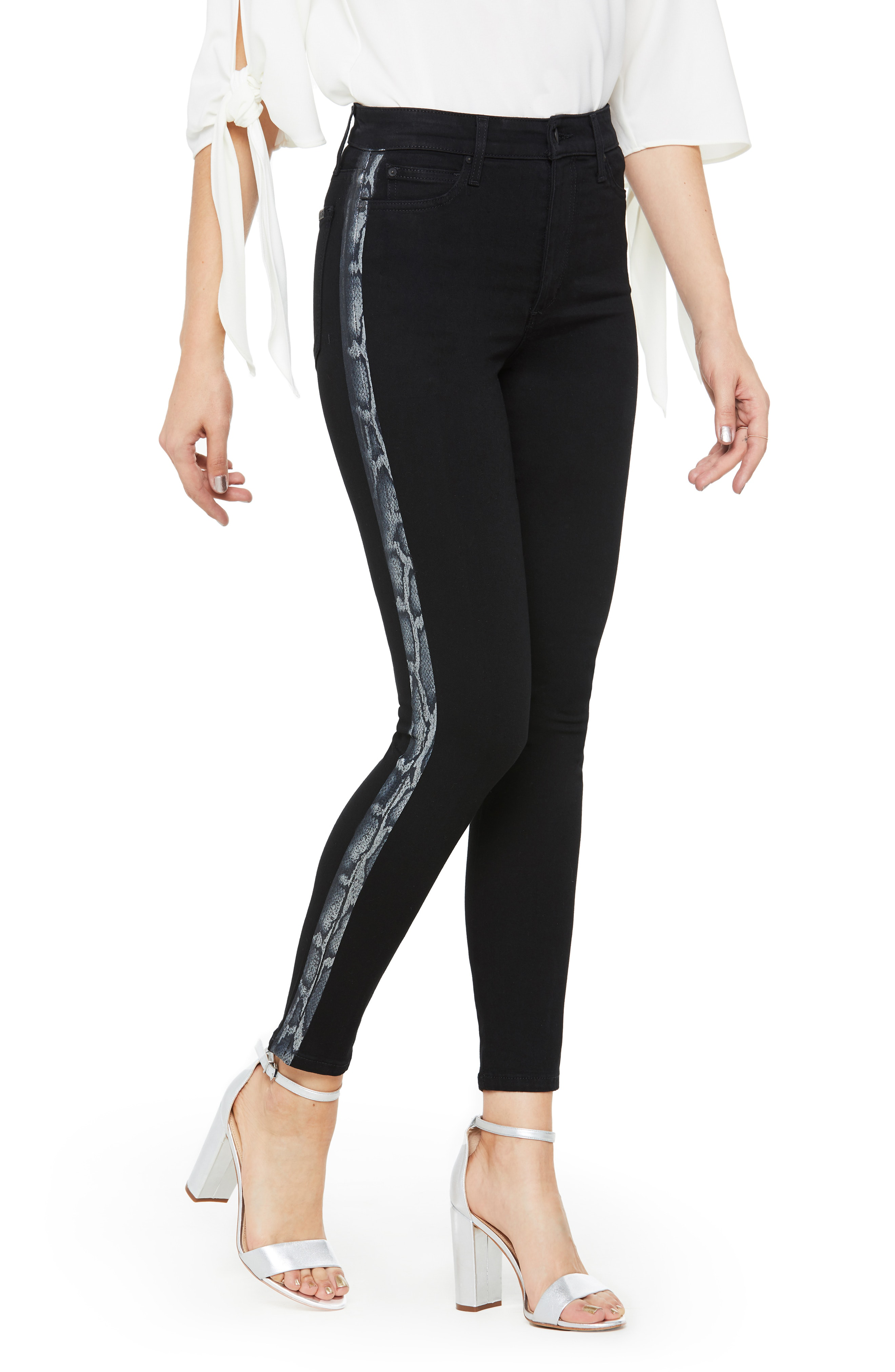 charlie high waist ankle skinny jeans