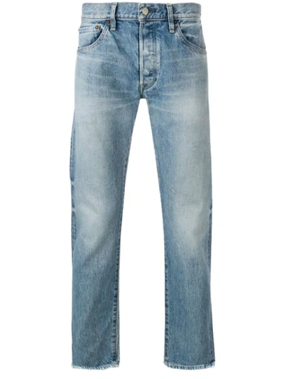 Fabric Brand & Co. Straight-leg Jeans In Blue