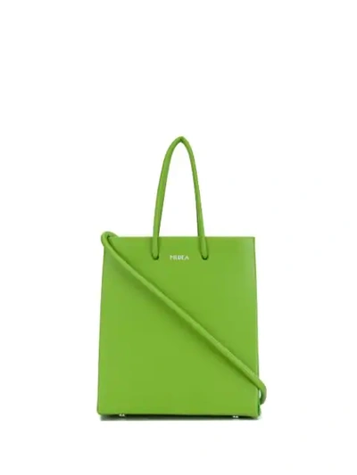 Medea Prima Short Tote Bag In Green
