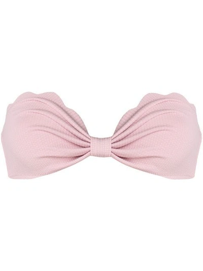 Marysia Bandeau-bikinioberteil In Pink