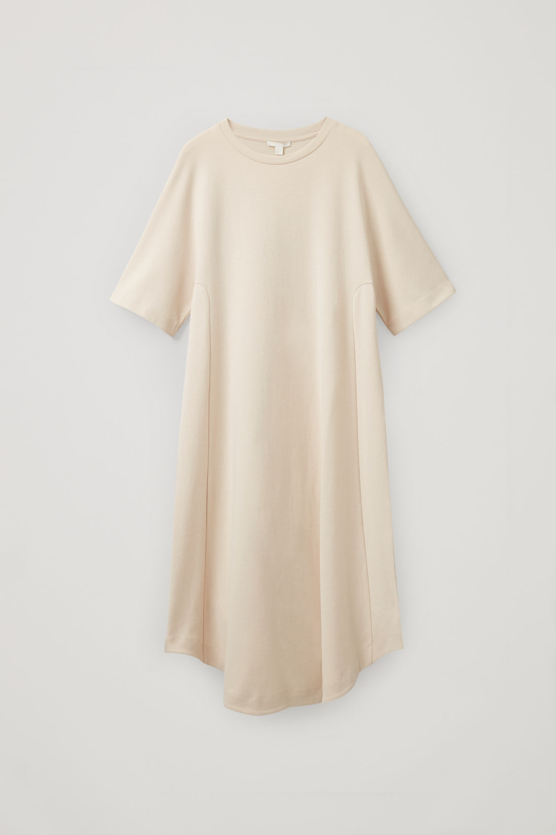 cos panelled jersey dress