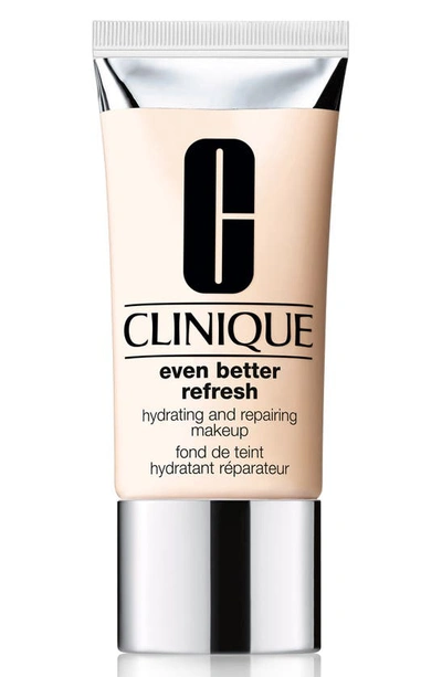 Clinique Even Better Refresh Hydrating And Repairing Makeup Full-coverage Foundation In 01 Flax