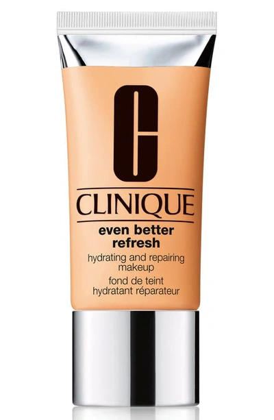 Clinique Even Better Refresh Hydrating And Repairing Makeup Full-coverage Foundation In Brulee(wn 68)