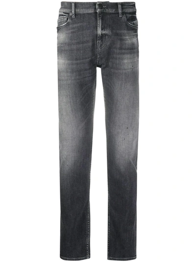 7 For All Mankind Men's Ryley Straight-leg Jeans, Griffin In Grey