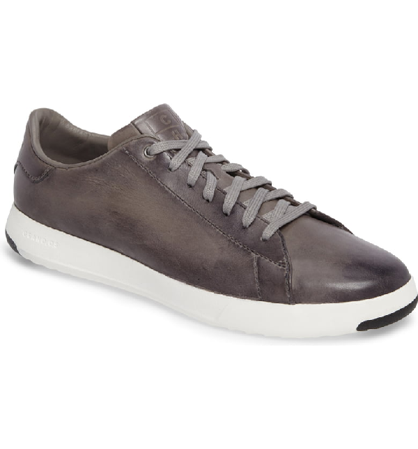 cole haan leather tennis shoes