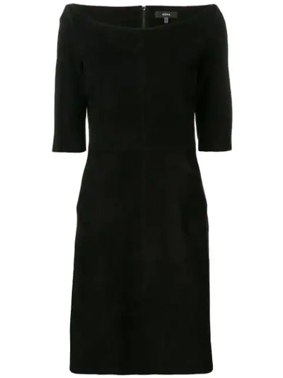 Arma Fitted Dress In Black