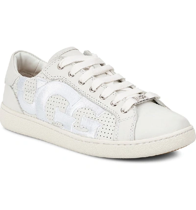 Ugg Milo Sneaker In White Leather
