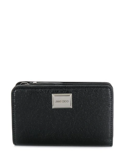 Jimmy Choo Marcia Wallet In Black|nero