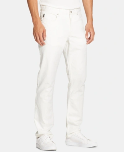 Dkny Men's St. Marks Slim-straight White Denim Jeans In True White