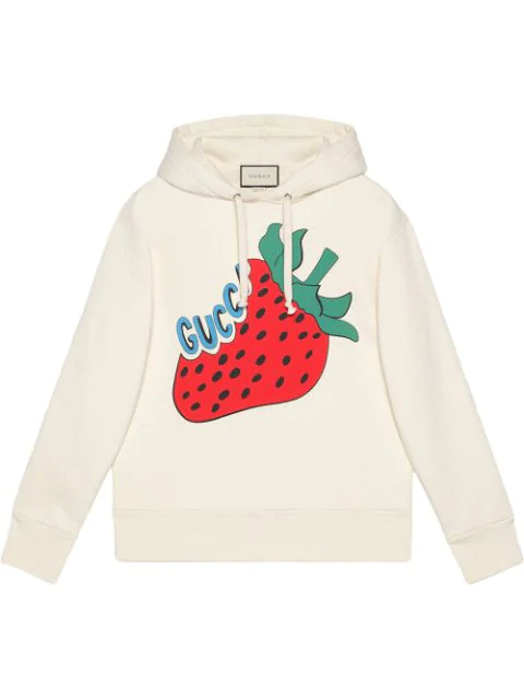 gucci strawberry hoodie