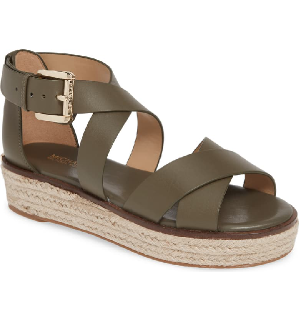 michael kors sandals womens olive