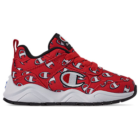 champion shoes all red