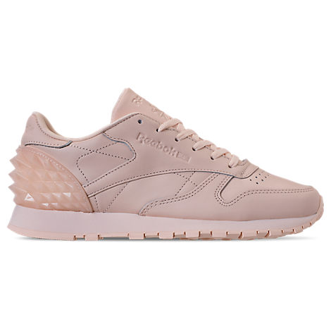women's reebok classic leather heel clip casual shoes