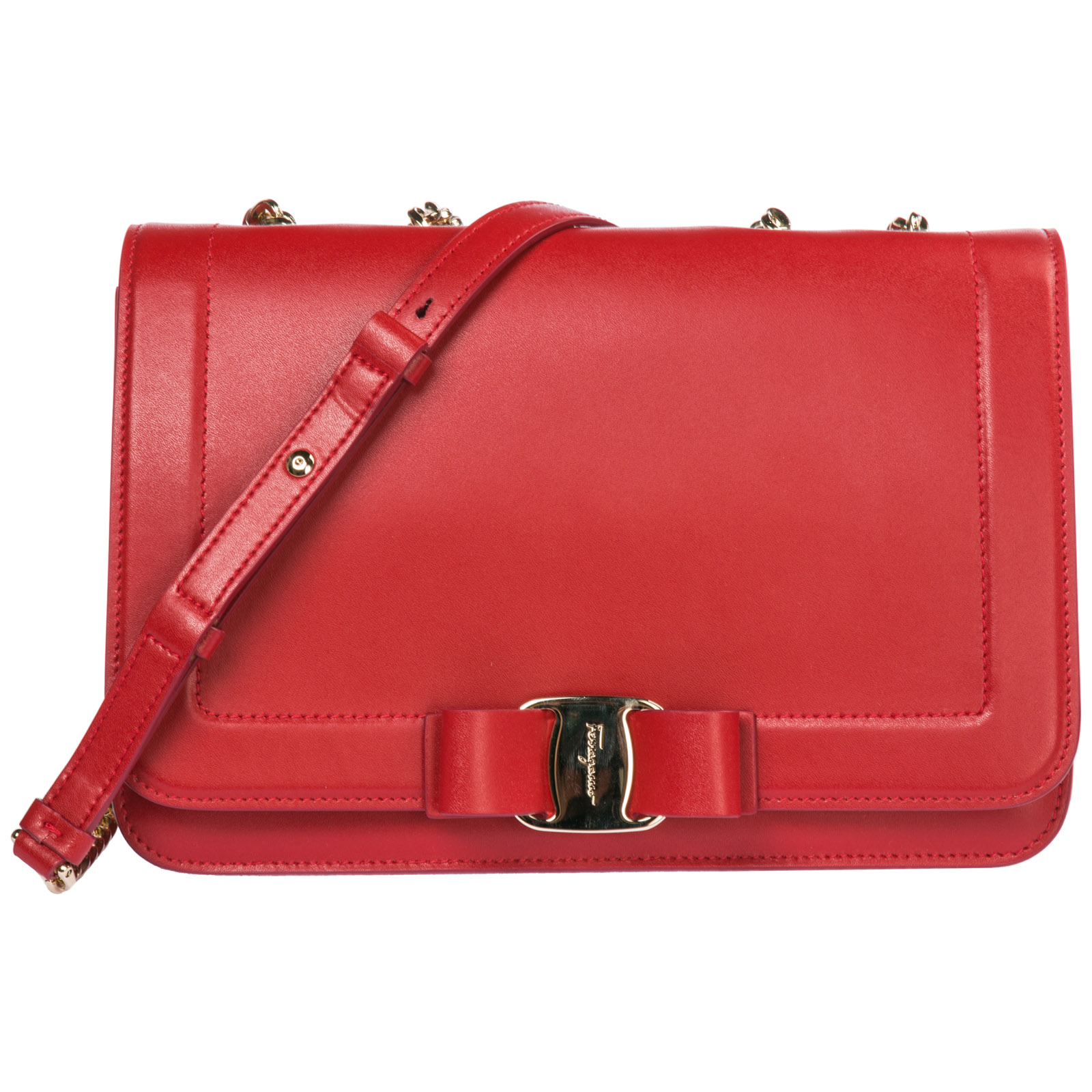 salvatore ferragamo leather crossbody