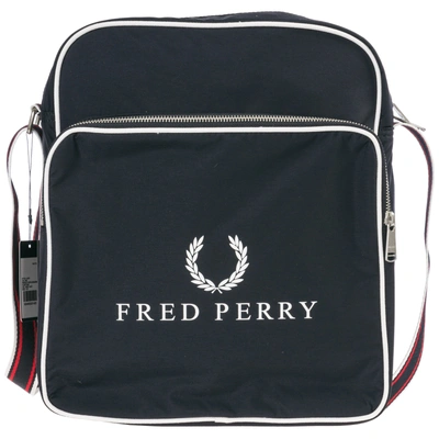 Fred Perry Men's Cross-body Messenger Shoulder Bag  Flight In Blue
