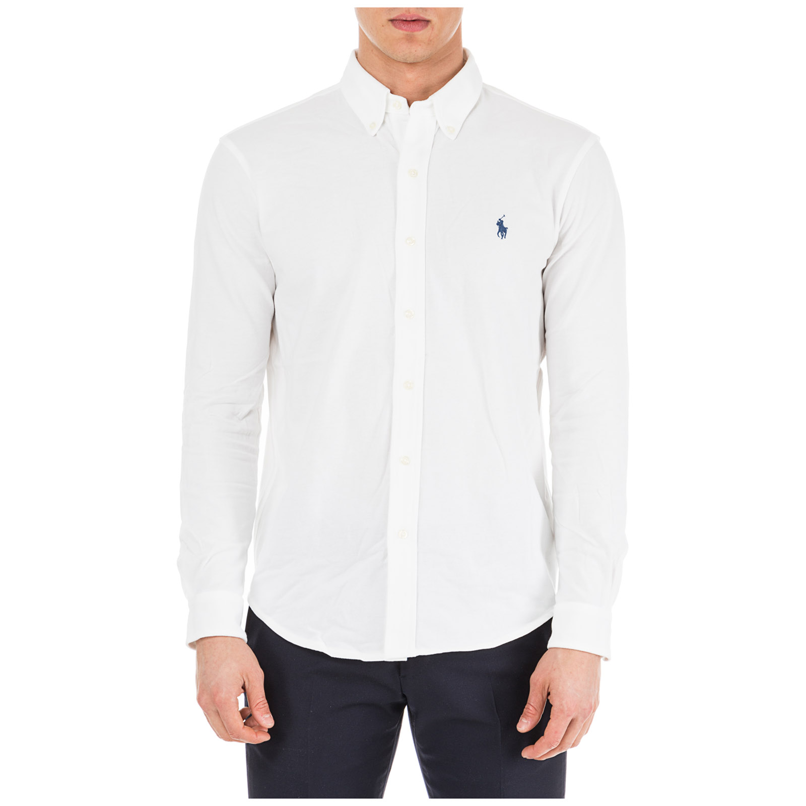 ralph lauren mens white dress shirt