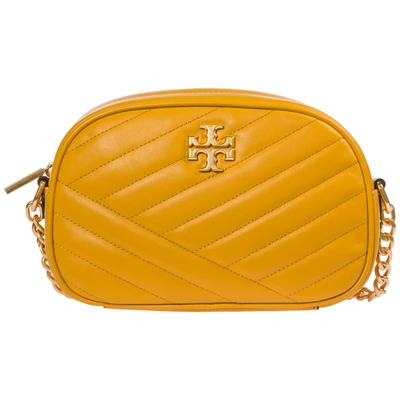 Tory Burch Women's Leather Shoulder Bag In Yellow
