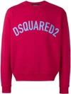 Dsquared2 Logo Sweatshirt In Red