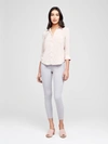 L Agence Ryan Blouse In Petal