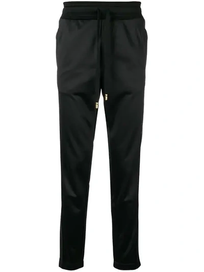 Dolce & Gabbana Slim Track Pants In Black