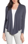 Nic + Zoe Four-way Cardigan In Slate