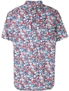 Engineered Garments Floral Short In Blue