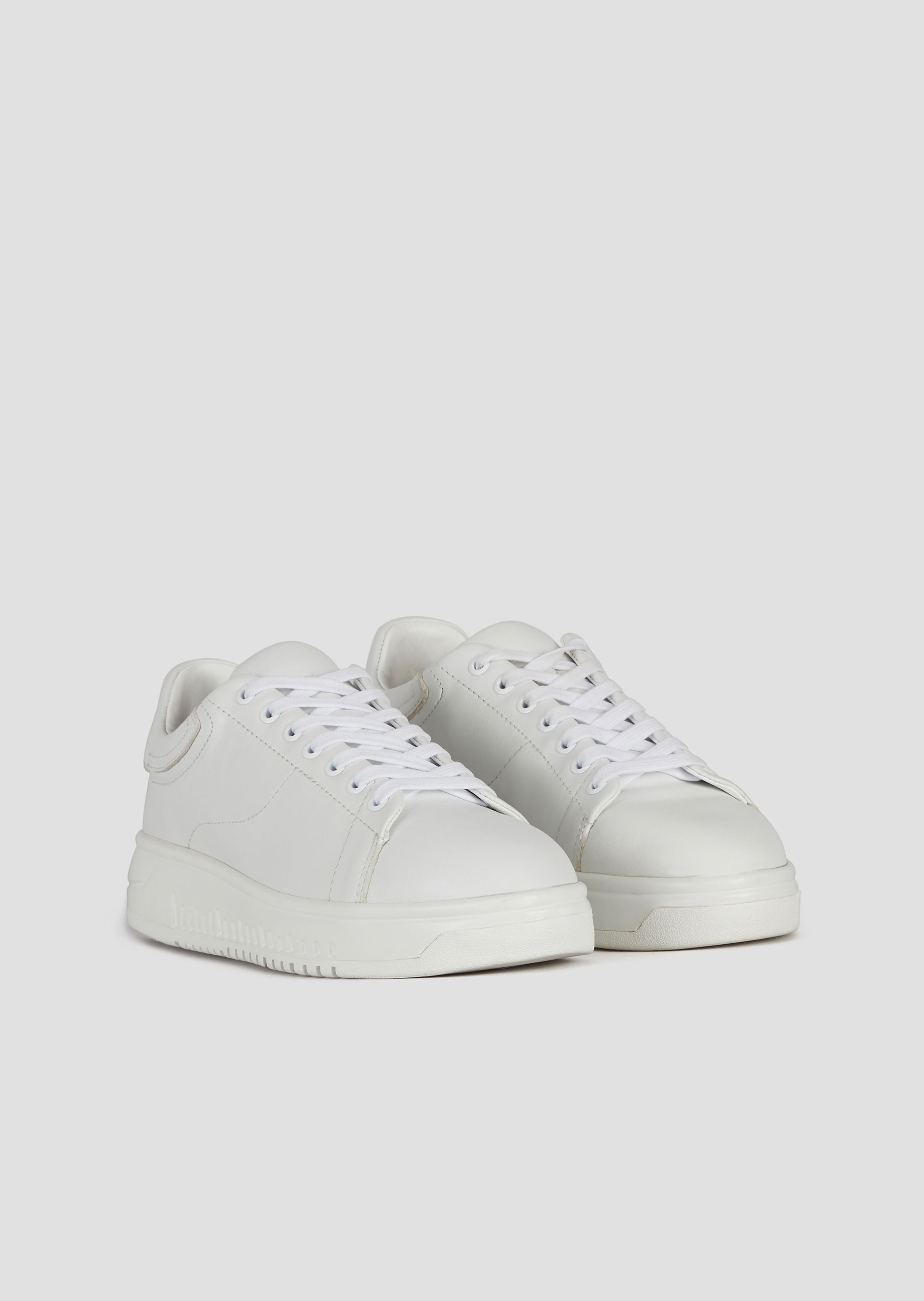 armani white sneakers