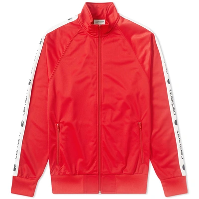 Carhartt Wip Goodwin Track Jacket In Red | ModeSens