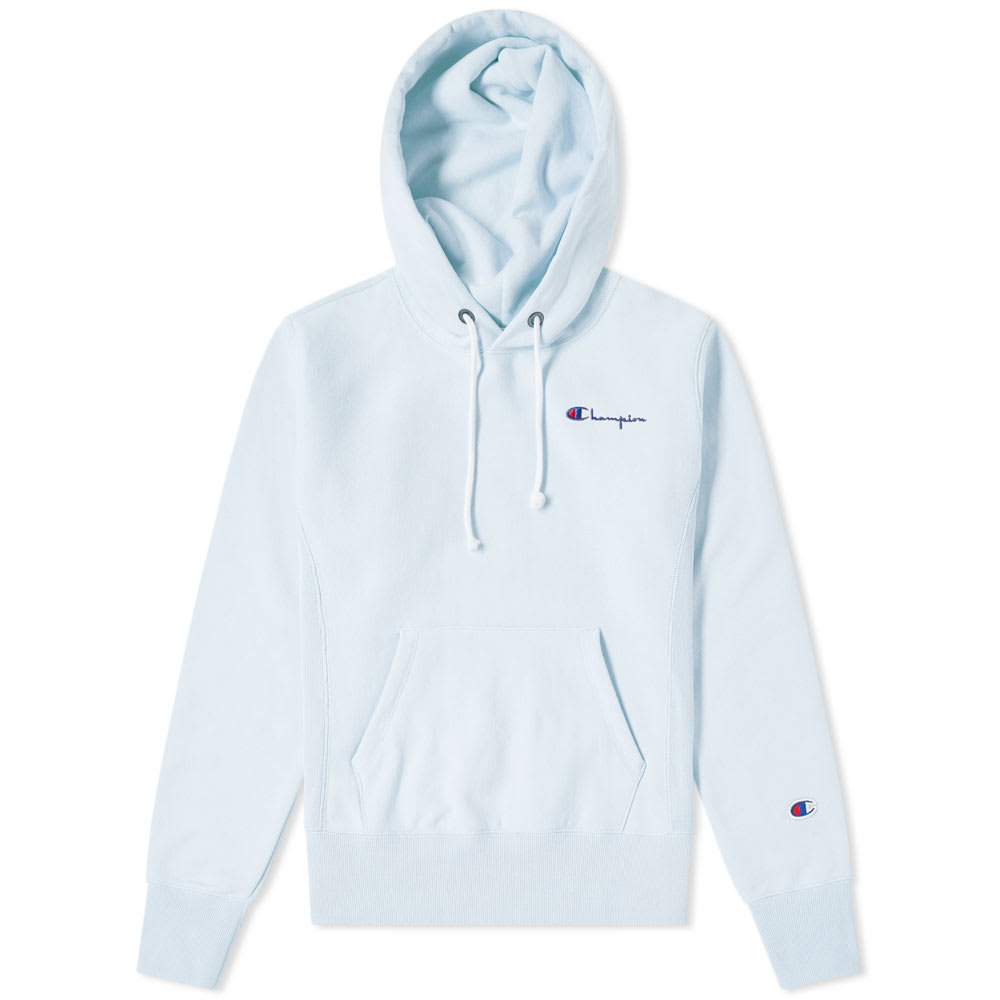 champion hoodie pastel blue