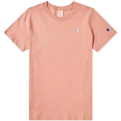 Champion Reverse Weave Women's Classic Tee In Pink
