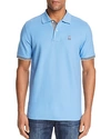 Psycho Bunny Northgate Stripe-accented Classic Fit Polo Shirt In Cornflower