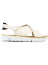 Camper Oruga Sandals In Beige