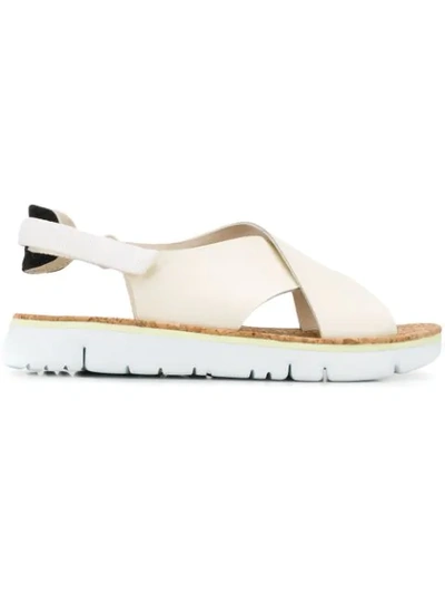 Camper Oruga Sandals In Beige