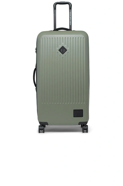 Herschel Supply Co. Trade Large Luggage In Olive. In Olive Night